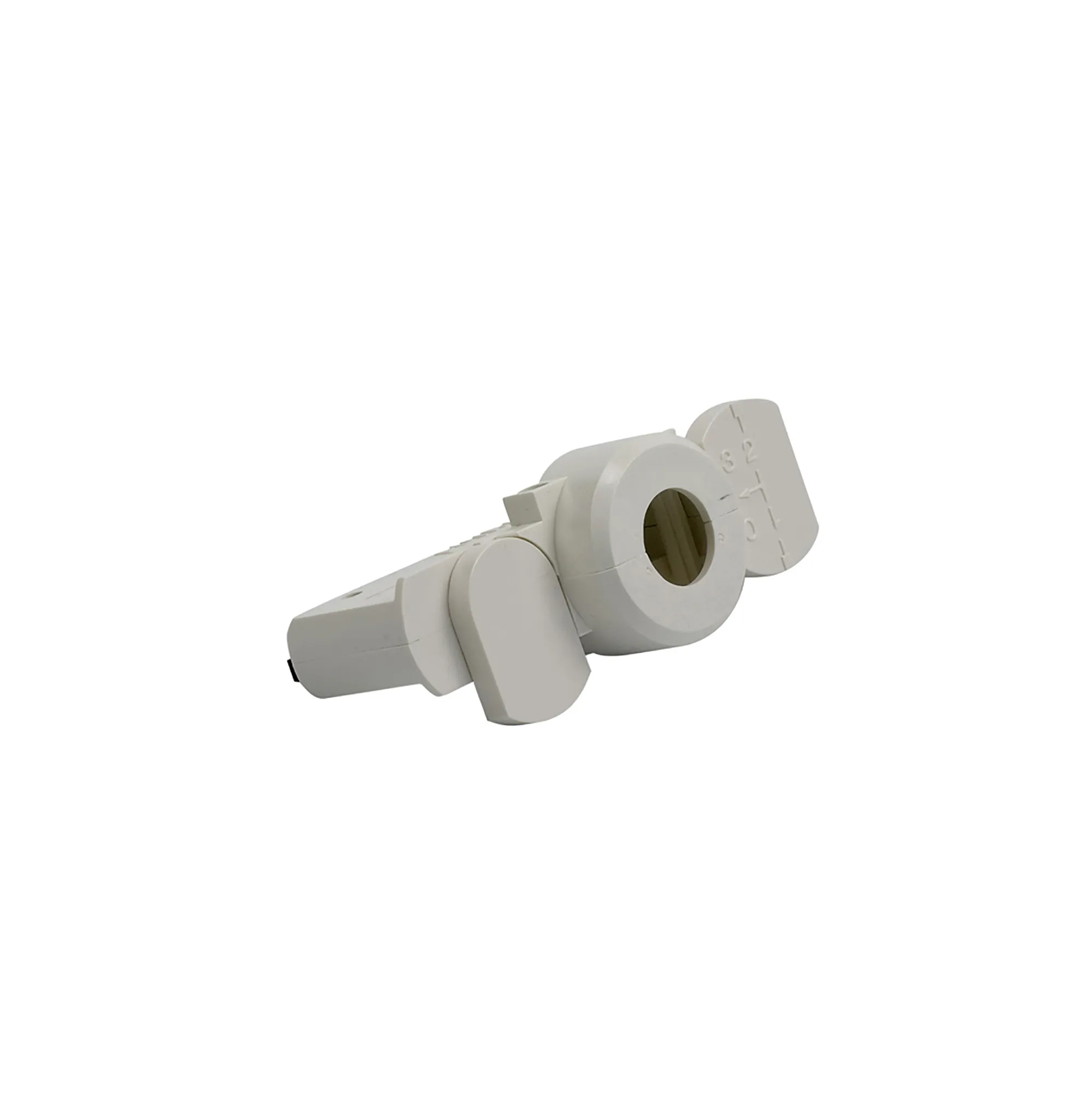 White Multi Adapter For 3 Circuit Track